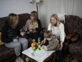 Una familia de refugiados ucranianos acogida en la localidad de Guisona​​​ (Lérida)
