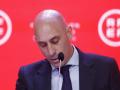 Luis Rubiales during an appearance at RFEF