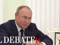 Putin y Guterres discrepando respecto a Ucrania