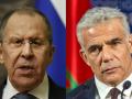 Lavrov y Lapid Rusia Israel Ucrania