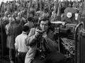 Stanley Kubrick on the set of Spartacus, 1959