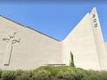 glesia Presbiteriana de Geneva, lugar de un tiroteo que tuvo lugar a primera hora de la tarde en Laguna Woods, California (EE.UU.)