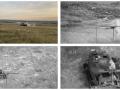 Secuencia de la destrucción de un carro de combate difundida en un video por el Ejército de Tierra