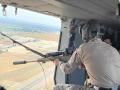 La élite del Ejército del Aire ha ensayado el disparo de precisión desde helicópteros
