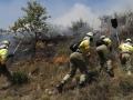 La UME colabora en la extinción del incendio en  Artazu y Legarda (Navarra)