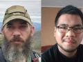 Los soldados estadounidenses Alexander John-Robert Druke y Andy Tai Ngoc Huynh