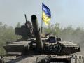 Un tanque ucraniano circula por la región del Donbás