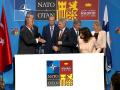 Imagen de representantes de la OTAN