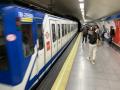 Imagen de archivo de un andén de Metro Madrid