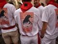 El "uniforme" de Sanfermines: ropa blanca y faja y pañuelo rojos