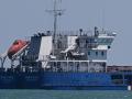 El carguero ruso Zhibek Zholy, que supuestamente robó grano ucraniano