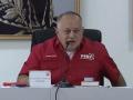 Primer vicepresidente del gobernante Partido Socialista Unido de Venezuela (PSUV) y número dos del chavismo, Diosdado Cabello
