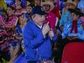 Daniel Ortega durante la celebración del 42 aniversario de la revolución sandinista