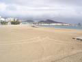 Playa de Las Alcaravaneras, en Gran Canaria, donde ha muerto ahogado un niño de 12 años
