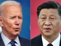 Joe Biden, presidente de Estados Unidos, junto a Xi Jinping, líder de China
