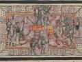 Matanza del Templo Mayor. Pintura contenida en el Códice Durán