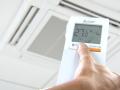 Imagen de un aire acondicionado a 27 grados