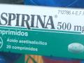 Caja clásica de aspirina