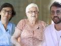 Yolanda, Lola y Alonso, cuentan su experiencia con los cuidados paliativos en el Hospital Laguna