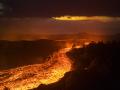 Río de lava del volcán de La Palma, el pasado noviembre