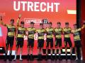 El equipo Jumbo, ganador de la contrarreloj inicia de La Vuelta