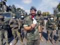 El piragüista y militar, Carlos Arévalo, con la medalla de plata lograda en Tokio 2020