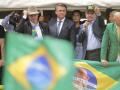Imagen del presidente de Brasil, Jair Bolsonaro celebrando el Bicentenario de la Independencia