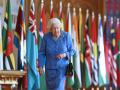 Queen Elizabeth during Commonwealth Day in Windsor  on 8 March 2021