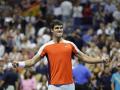 La reacción de Carlos Alcaraz al derrotar al francés Tiafoe en el US Open