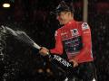 Evenepoel celebra su victoria en la Vuelta Ciclista a España 2022