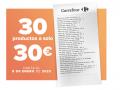 Carrefour ha presentado la primera cesta de la compra de 30 productos a 30 euros