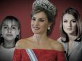 La Reina Letizia, en varios momentos de sus 50 años de vida