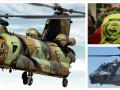 Un helicóptero Chinook, un NH-90 y tropas españolas con destino a la base de Líbano