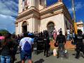 La policía de la dictadura de Daniel Ortega prohibió las procesiones y la celebración de la Biblia en Nicaragua