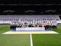 El apoyo del Real Madrid a Ucrania en un partido de la pasada temporada