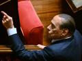 Berlusconi enfadado
