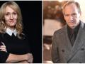 J. K. Rowling y Ralph Fiennes