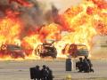 n momento del gran simulacro de emergencias llevado a cabo este sábado en Madrid, en el que participan un total de 1.200 intervinientes y que pone punto final a las XXV Jornadas Municipales de Catástrofes que ha organizado SAMUR-Protección Civil