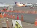 Mueren dos bomberos al chocar con un avión en el aeropuerto de Lima