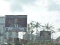 A general view of a campaign billboard for Equatorial Guinea President, Teodoro Obiang Nguema Mbasogo, in Malabo on November 17, 2022. - Equatorial Guinea's iron-fisted president, Teodoro Obiang Nguema Mbasogo, is eyeing a sixth term in office in elections on November 20, 2022, extending a world-record 43 years in power.
Obiang, 80, seized power in August 1979, toppling his uncle, Francisco Macias Ngueme, who was then executed by firing squad. (Photo by Samuel OBIANG / AFP)