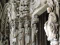 LA CORUÑA
SANTIAGO DE COMPOSTELA
CATEDRAL
PORTICO DE LA GLORIA . DETALLE
ARTE ROMANICO