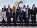 Representantes de la Comunidad Valenciana e Islas Baleares, al inicio de la cumbre bilateral.