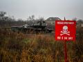 Zona minada en Jarkov Ucrania