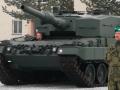 Imagen de uno de los tanques Leopard 2