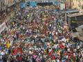 Imagen de archivo de una protesta en la India