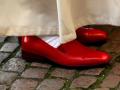 Zapatos rojos del Papa