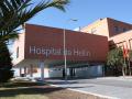 Fachada del hospital de Hellín (Albacete)