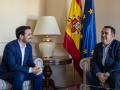 El ministro de Consumo, Alberto Garzón, se ha reunido este jueves con el Alto Comisionado contra la Pobreza Infantil, Ernesto Gasco