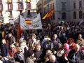 Manifestación constitucionalista en Barcelona contra los pactos de Sánchez con el independentismo