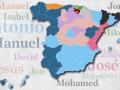 Estos son los nombres de hombre y mujer más comunes en España